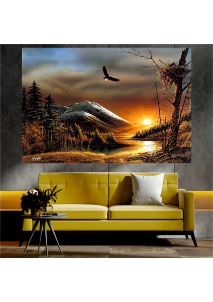 Homearths Sanatsal Dekoratif Duvar Tablosu