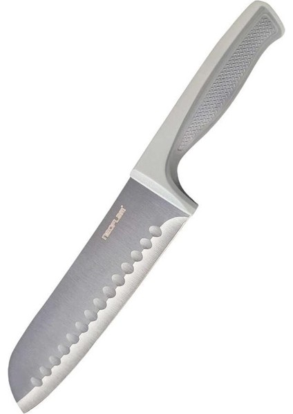 Fika Gri Microban Santoku Bıçak 18 cm