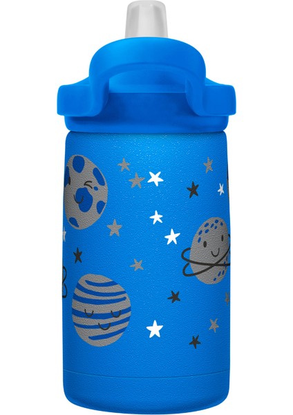 Pipetli Çelik Termos Suluk - Eddy+ 350 ml - Space Smiles