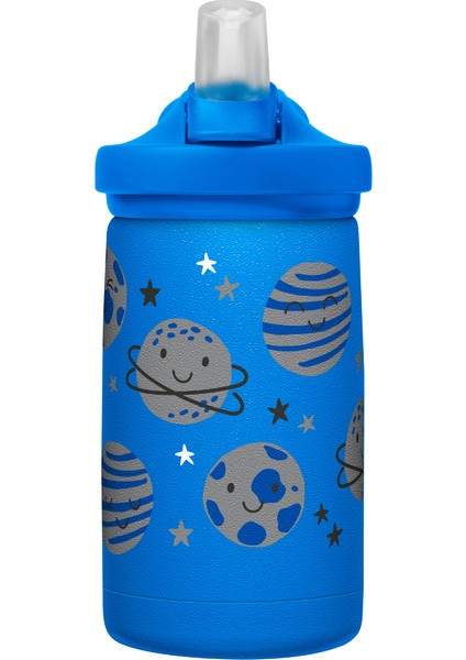 Pipetli Çelik Termos Suluk - Eddy+ 350 ml - Space Smiles