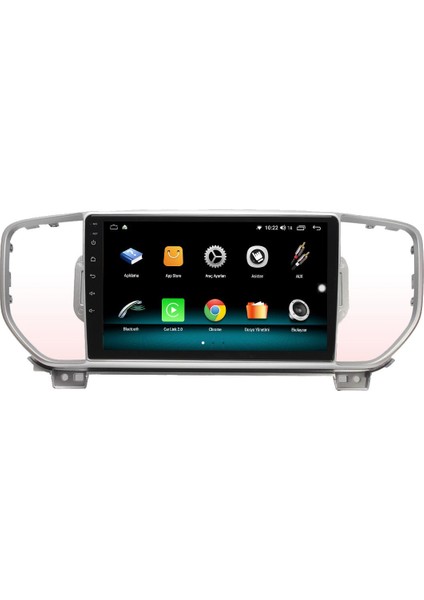 Kia Sportage Android 13 Multimedya Carplay 4gb RAM+64GB HDD 2019-2021 Navigasyon Ekran