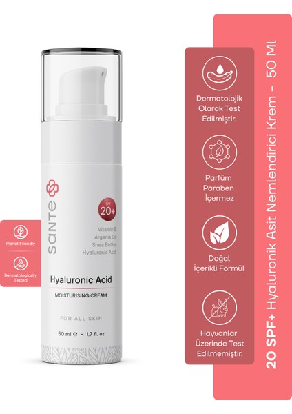 Plus Su Bazlı Nemlendirici SPF20 50ML