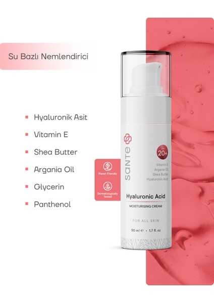 Plus Su Bazlı Nemlendirici SPF20 50ML