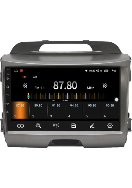 Kia Sportage Android 13 Multimedya Carplay 4gb RAM+64GB HDD 2010-2015 Navigasyon Ekran fiyatları