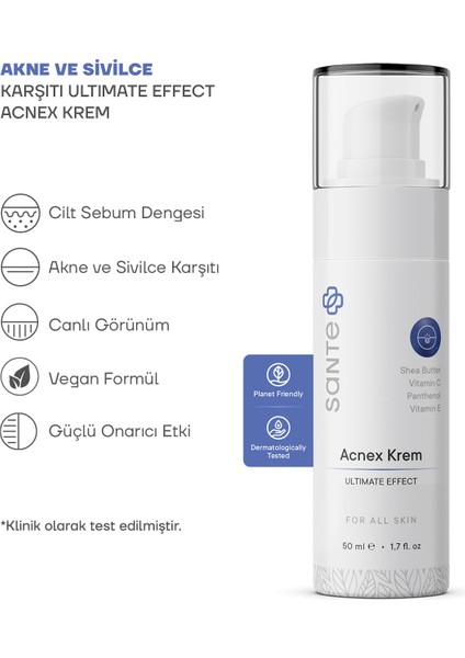 Sante Plus Acnex Krem 50ML