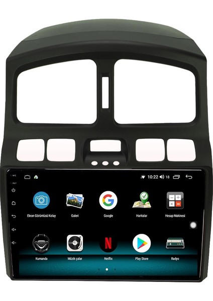 Kia Sportage Android 13 Multimedya Carplay 4gb RAM+64GB HDD 2005 Navigasyon Ekran fırsatları