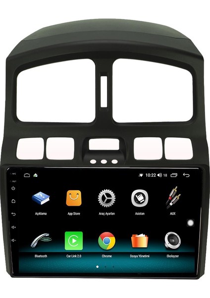 Kia Sportage Android 13 Multimedya Carplay 4gb RAM+64GB HDD 2005 Navigasyon Ekran indirimleri