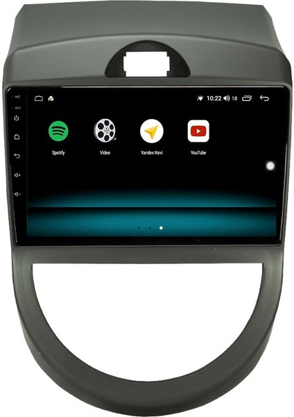 Kia Soul Android 13 Multimedya Carplay 4gb RAM+64GB HDD 2010-2013 Navigasyon Ekran modelleri