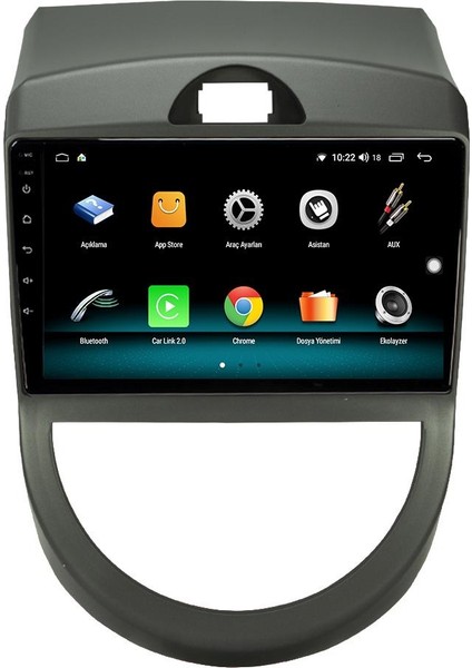 Kia Soul Android 13 Multimedya Carplay 4gb RAM+64GB HDD 2010-2013 Navigasyon Ekran indirimleri