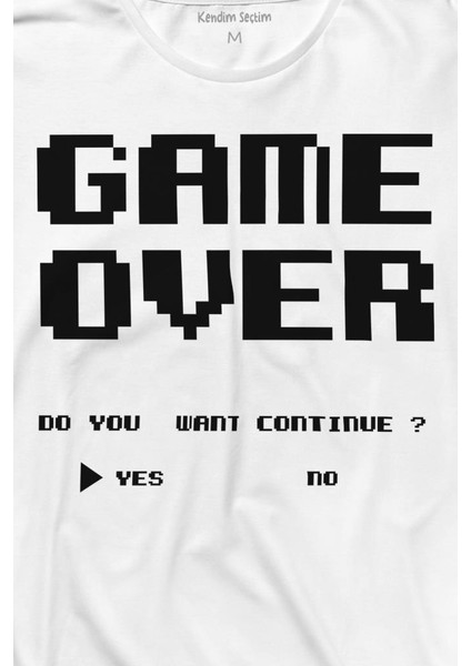 Game Over Atari Retro Pixel Oyun Uzun Kollu Tişört fiyatları