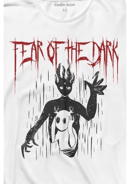 Fear Of The Dark Karanlık Dark Gothic Urban Street Wear Uzun Kollu Tişört fiyatları