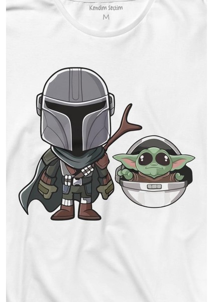 Baby Yoda Mando Figür The Mandalorian Bebek Yoda Star Wars Uzun Kollu Tişört fiyatları