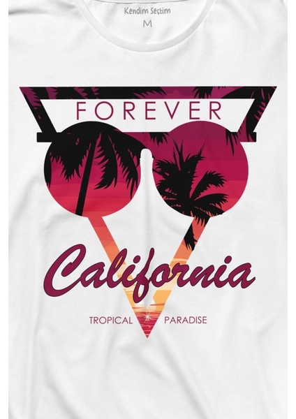 California Forever Yaz Minimal Good Vibe Uzun Kollu Tişört