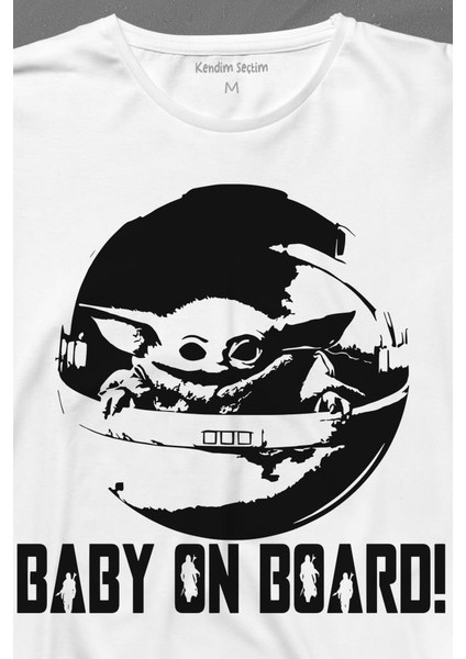 Baby On Board Yoda Star Wars Bebek Mandalorian Jedi Uzun Kollu Tişört fiyatları