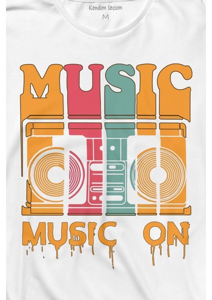 Müzik Musicon Kaset Teyp Uzun Kollu Tişört fiyatları