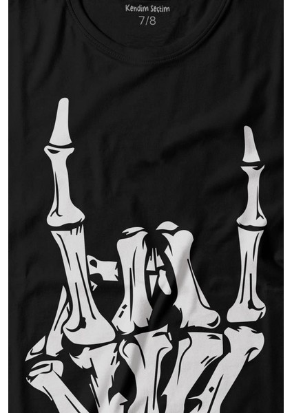 Rock And Roll Music Sert Müzik Baskılı Tişört Çocuk T-Shirt fiyatları