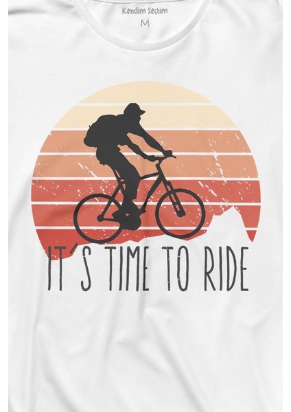 Bisiklet Mountain Bike Time To Ride Outdoor Gezgin Travel Uzun Kollu Tişört fiyatları