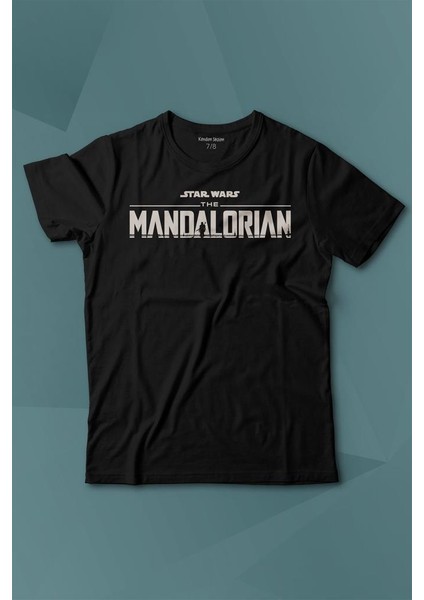 The Mandalorian Bebek Yoda Tasarımı Star Wars Baskılı Tişört Çocuk T-Shirt