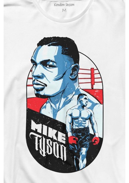 Mike Tyson Boks Box Spor Kral Ring Uzun Kollu Tişört