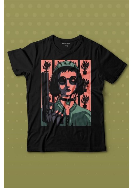 Mathilda Leon Sevginin Gücü Leon The Professional Film Baskılı Tişört Çocuk T-Shirt