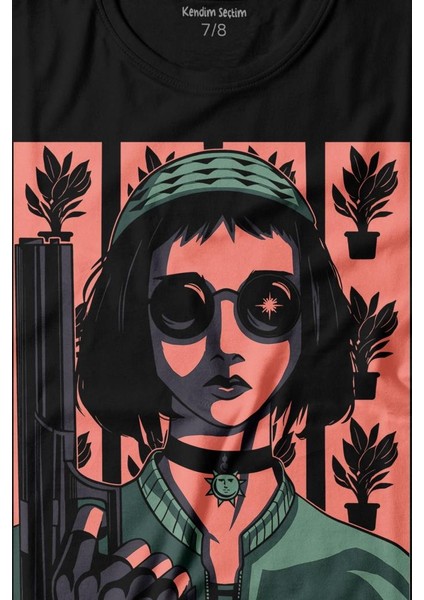 Mathilda Leon Sevginin Gücü Leon The Professional Film Baskılı Tişört Çocuk T-Shirt fiyatları