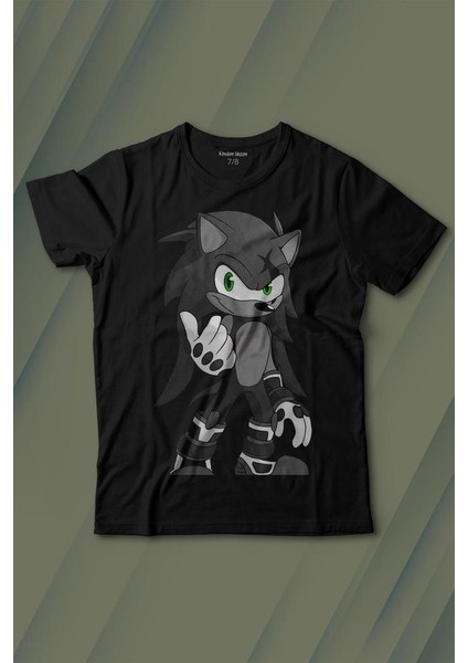 Sonic Boom Hedgehog Baskılı Tişört Çocuk T-Shirt