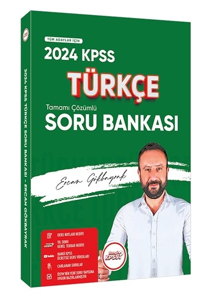 Hangi KPSS 2024 KPSS Türkçe Tamamı Çözümlü Soru Bankası