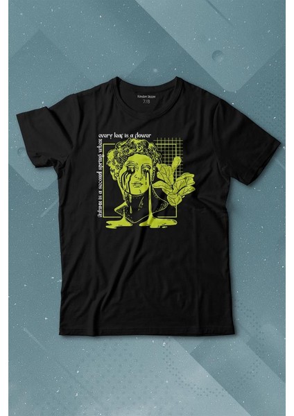 Statue Cry Vaporwave Future Heykel Urban Street Culture Baskılı Tişört Çocuk T-Shirt