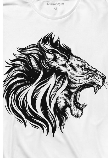 Aslan Lion Head Champion Şampiyon Kral King Galata Uzun Kollu Tişört