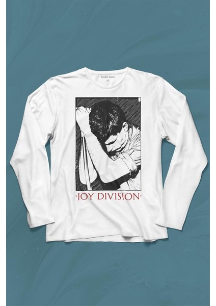 Joy Division Ian Curtis 90S Rock Punk Uk Uzun Kollu Tişört