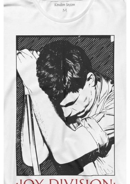 Joy Division Ian Curtis 90S Rock Punk Uk Uzun Kollu Tişört