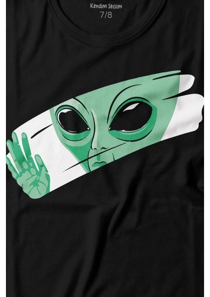 Ufo Uzaylı Yeşil E.t. Nasa Gezegen Baskılı Tişört Çocuk T-Shirt fiyatları