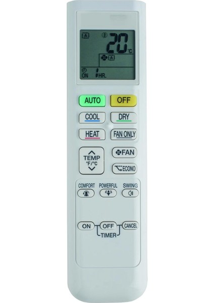 Daikin FTXF71A2V1B Klima Kumandası