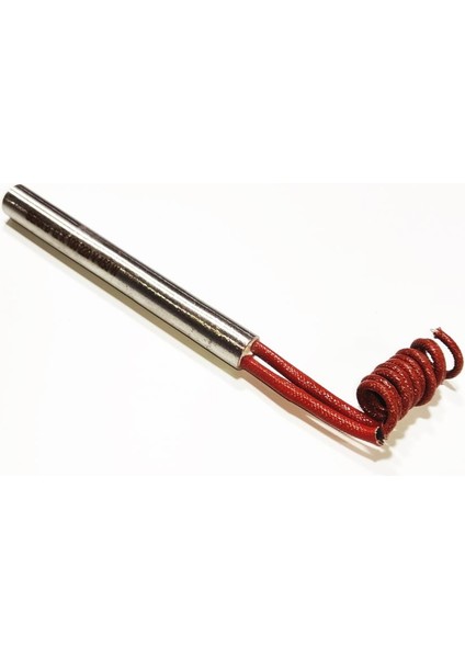 Fişek Isıtıcı Rezistans 10cm boy-12mm kalınlık-450 Watt-220Volt