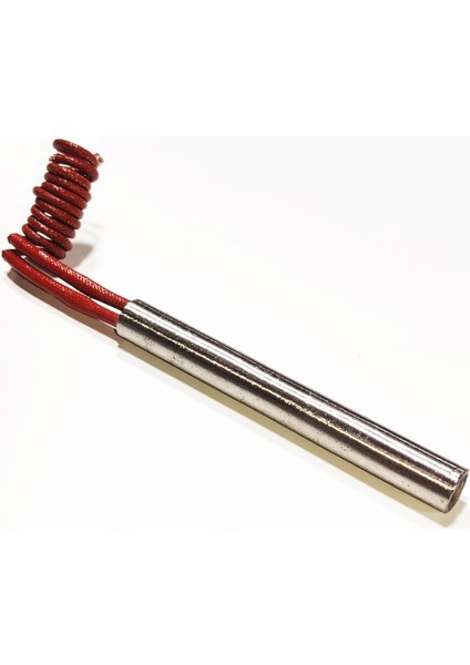 Fişek Isıtıcı Rezistans 10cm boy-12mm kalınlık-450 Watt-220Volt