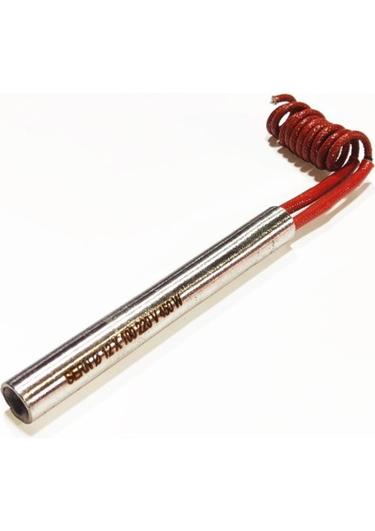 Fişek Isıtıcı Rezistans 10cm boy-12mm kalınlık-450 Watt-220Volt