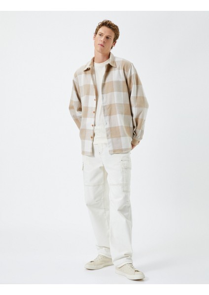 Oduncu Gömleği Klasik Yaka Düğmeli Uzun Kollu fiyatları