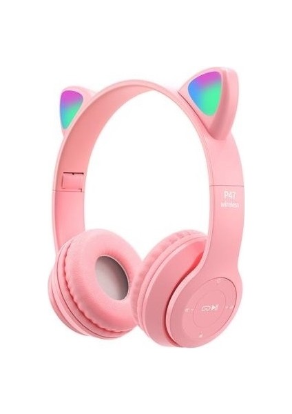 P47M LED Işıklı Bluetooth Kulaklık