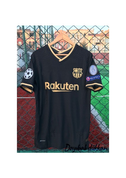 Dayıbalı Barcelon 2020 21 Lionel Messi Siyah Nostalji Deplasman Forması