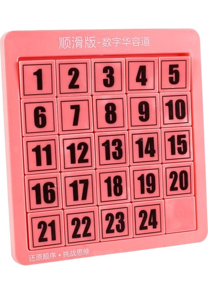Sayı Slayt Bulmaca Sayı Öğrenme Matematik Eğitici Oyuncaklar Eğitim Için Oyun Pembe 24 Küp (Yurt Dışından) fırsatları