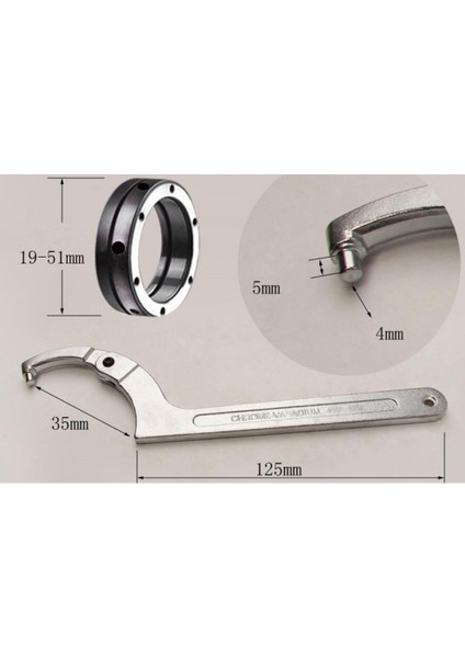 Ayarlanabilirı Cı El 19-51MM Yuvarlak 19-51MM Yuvarlak (Yurt Dışından) fiyatları