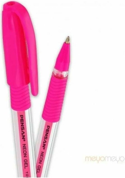 Jel Kalem Neon, Tükenmez Kalem - Pembe