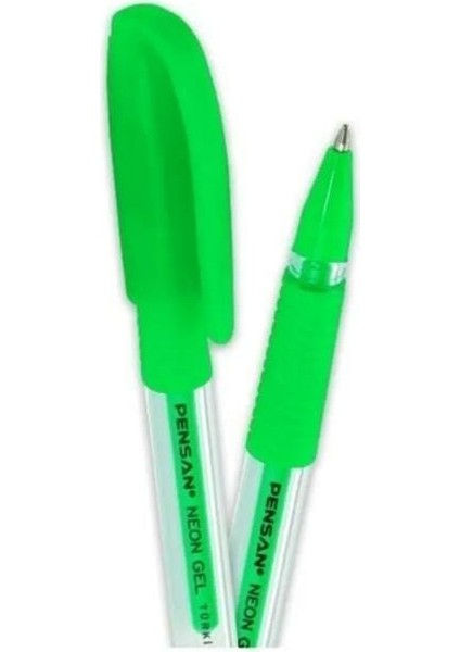 Jel Kalem Neon, Tükenmez Kalem - Yeşil