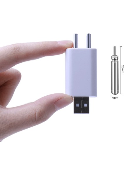 CR425 3V Şarjlı Pil ve 2 Girişli USB Şarj Aleti