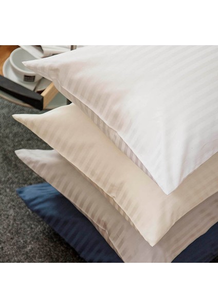 Çizgili Saten 2 Adet Yastık Kılıfı fiyatları