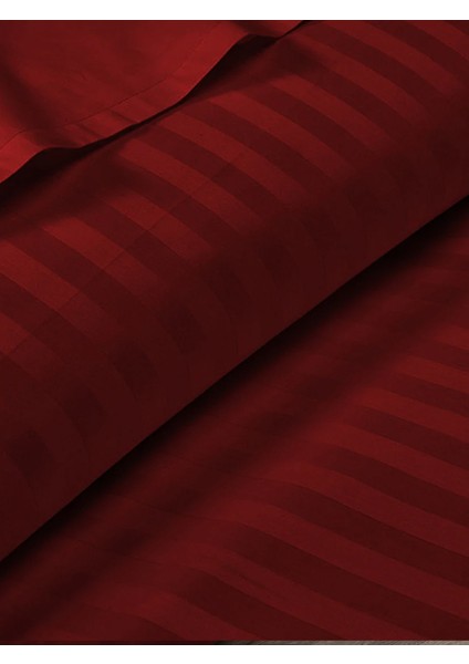 Çizgili Saten 2 Adet Yastık Kılıfı modelleri