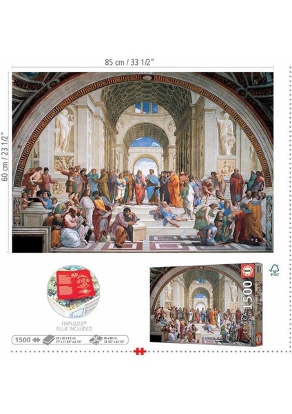 1500 Escuela De Atenas Fsc(R) modelleri