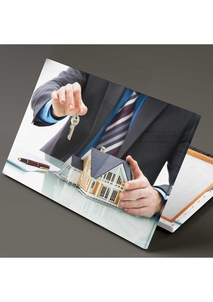 Emlak Ev Real Estate Anahtar Inşaat Mühendisliği Kanvas Tablo fiyatları
