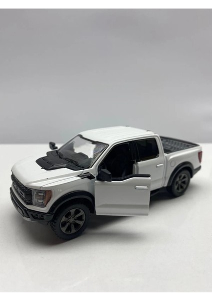 Diecast Ford F-150 Raptor Çek Bırak 12 cm Metal Model Oyuncak Lisanslı Araba