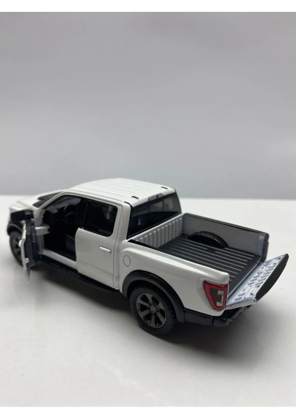 Diecast Ford F-150 Raptor Çek Bırak 12 cm Metal Model Oyuncak Lisanslı Araba